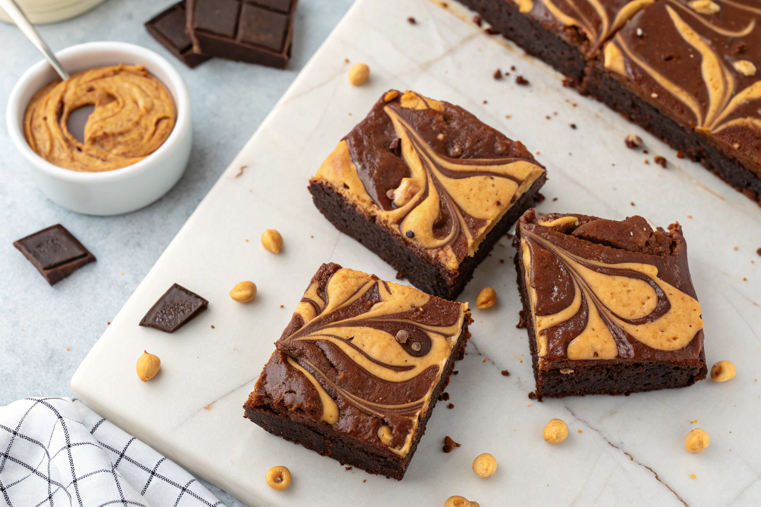 Best Decadent Chocolate Peanut Butter Brownies