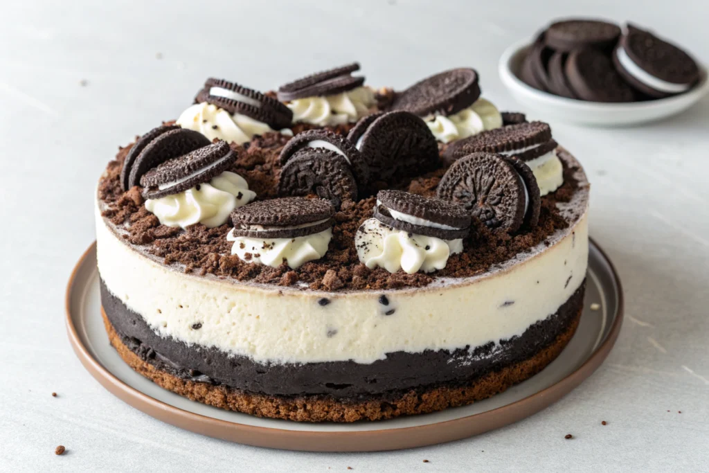 No Bake Oreo Cheesecake