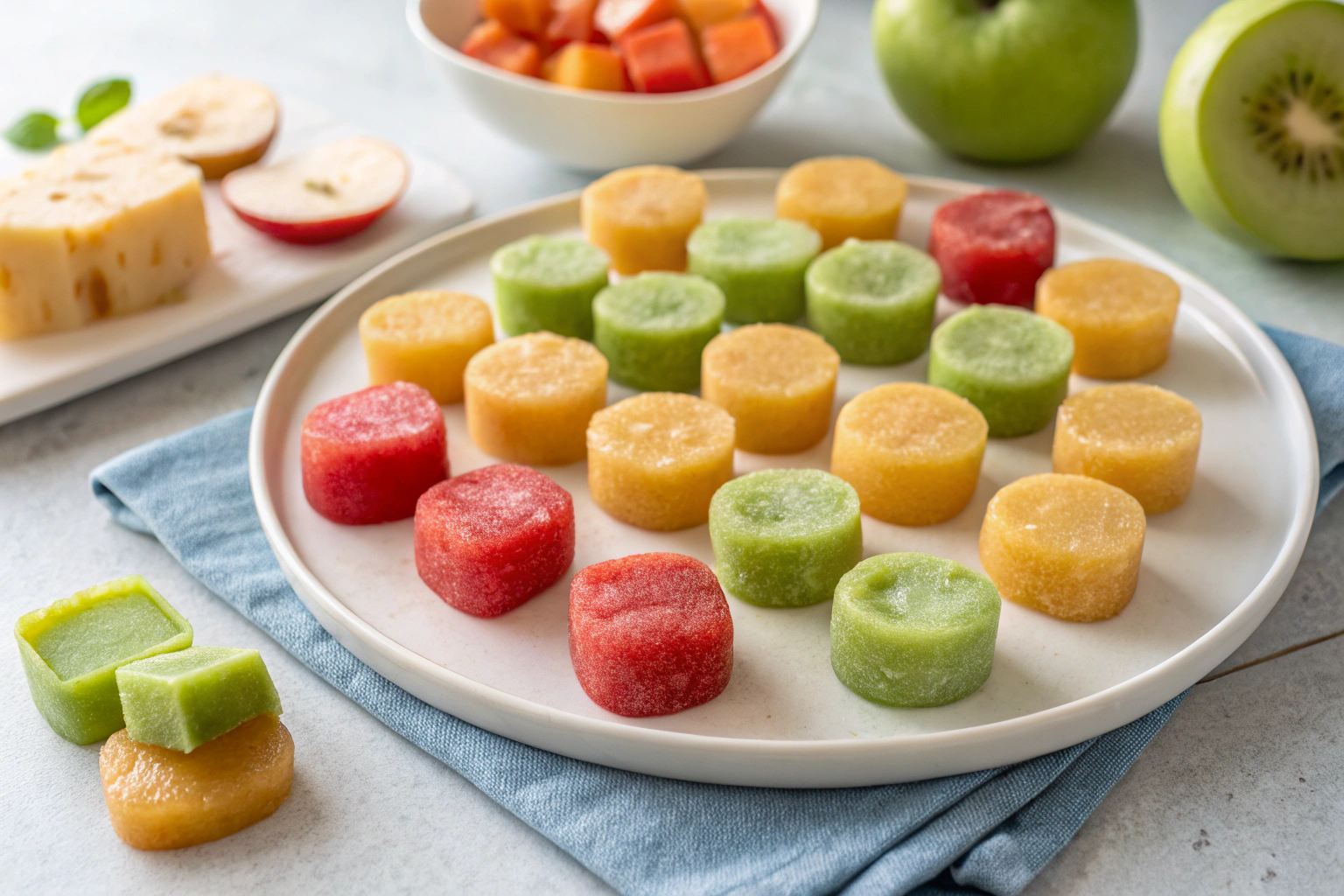 Frozen Applesauce Snack Bites (Healthy Snacks For Kids!)